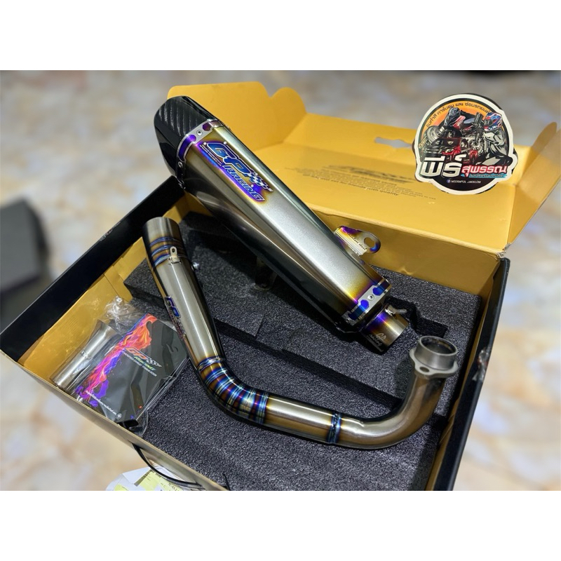 ท่อ GP RACING Full titanium สำหรับ Forza350