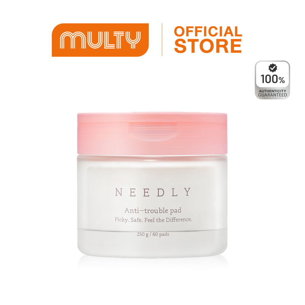 ซื้อ Needly-Anti Trouble Pad 250g. โทนเนอร์แพด ผลัดเซลล์ผิว ลดการเกิดสิว