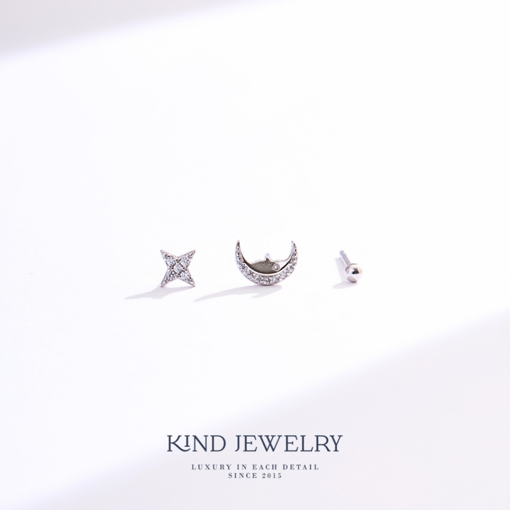 Kind Jewelry เซตต่างหูสุดคุ้ม Mini earring Set Moonlight Wishes