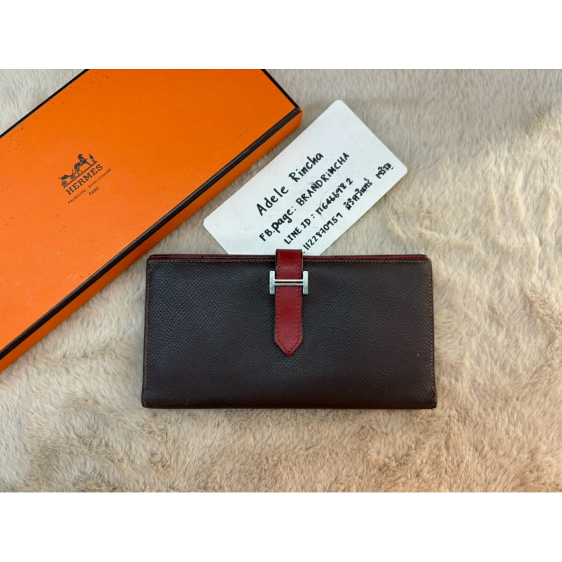 used hermes Bearn Wallet