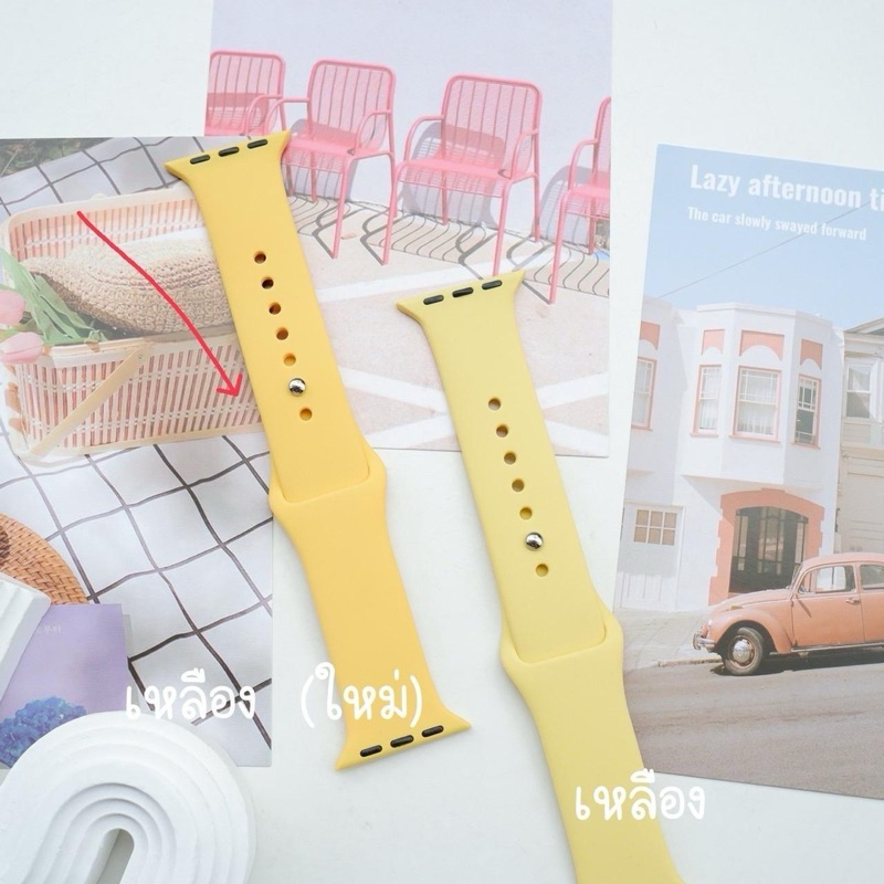 สายนาฬิกามีครบทุกขนาด พร้อมส่งจากไทย(สายสั้น) มีหลายสีให้เลือก