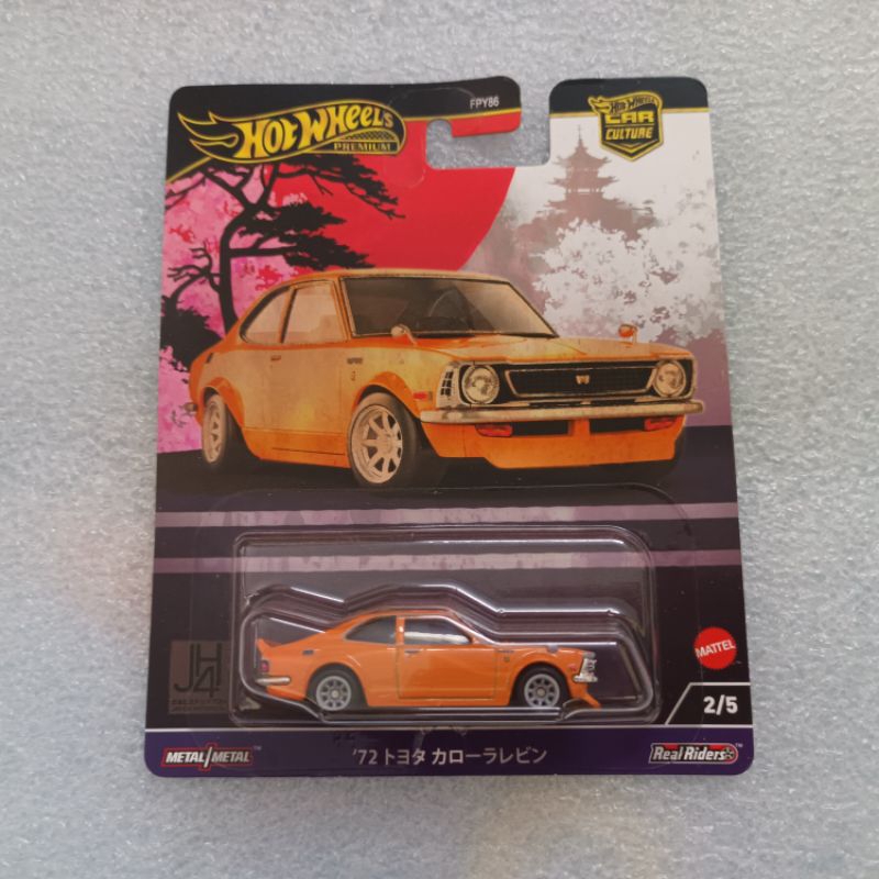 Hotwheels 72 toyota corolla levin
