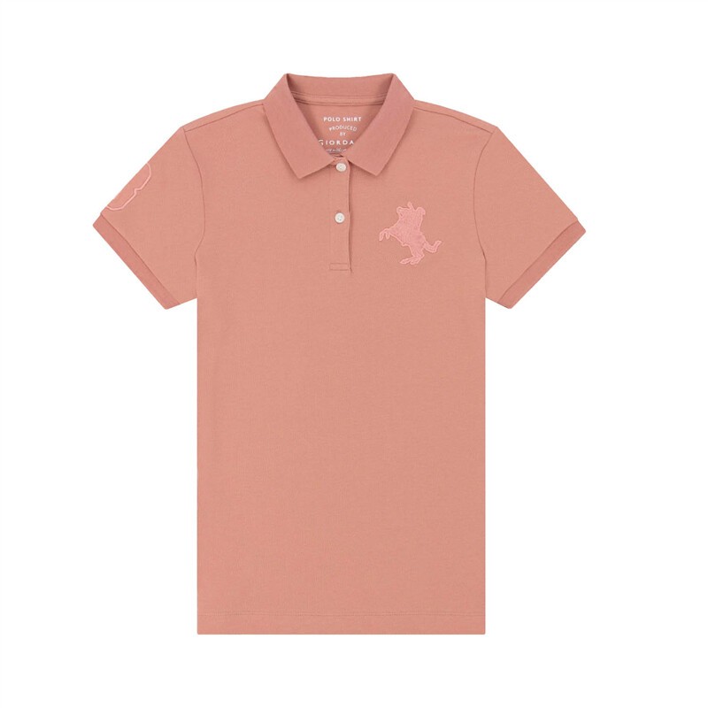 GIORDANO เสื้อโปโลผู้หญิง Women's Slim Fit Polo 05313210