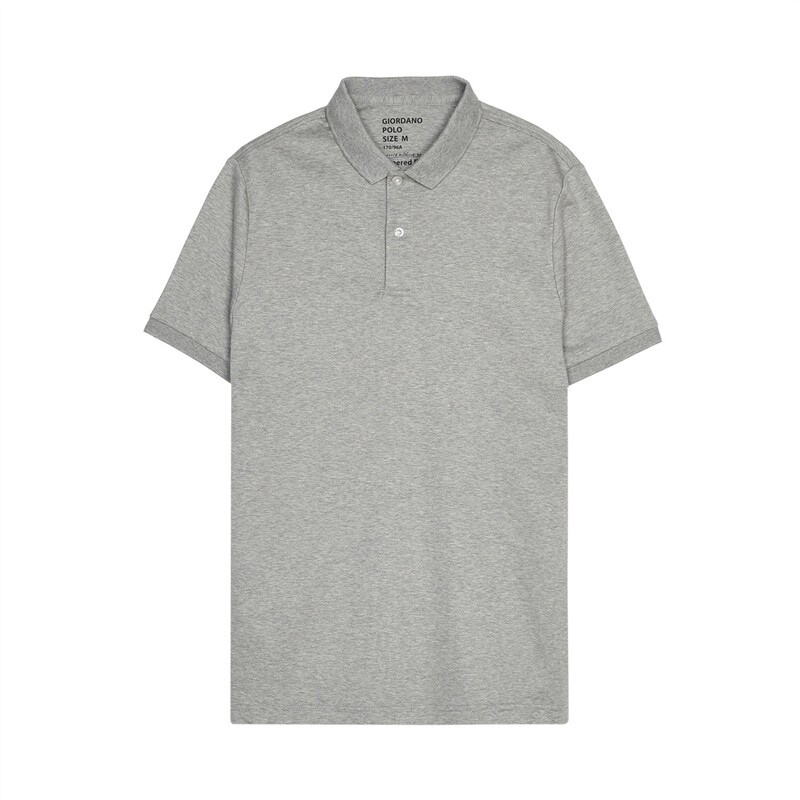 GIORDANO เสี้อโปโลผู้ชาย - Men’s Luxury Touch Polo 01010236