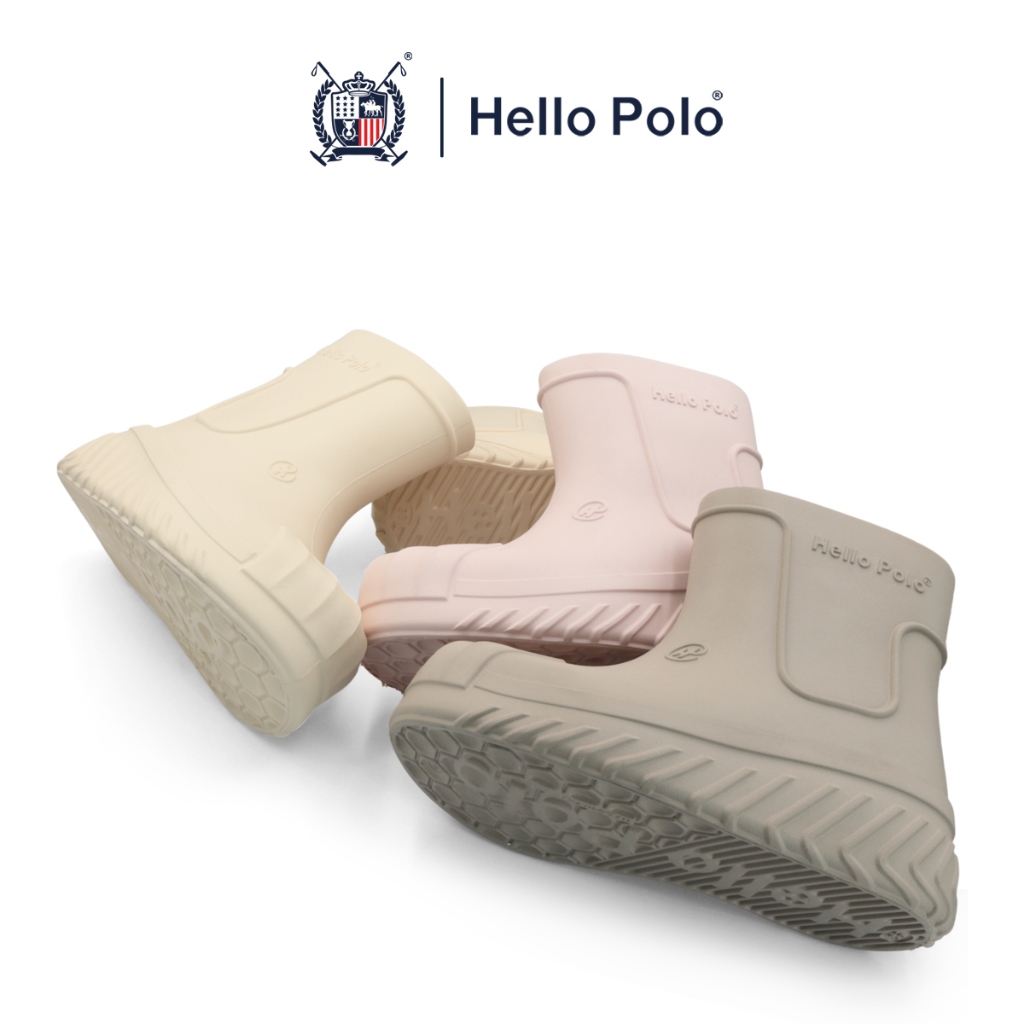 Hello Polo รองเท้าบูท EVA พื้นหนานุ่ม กันน้ำ น้ำหนักเบา ใส่สบาย HP8029 แฟชั่นผู้