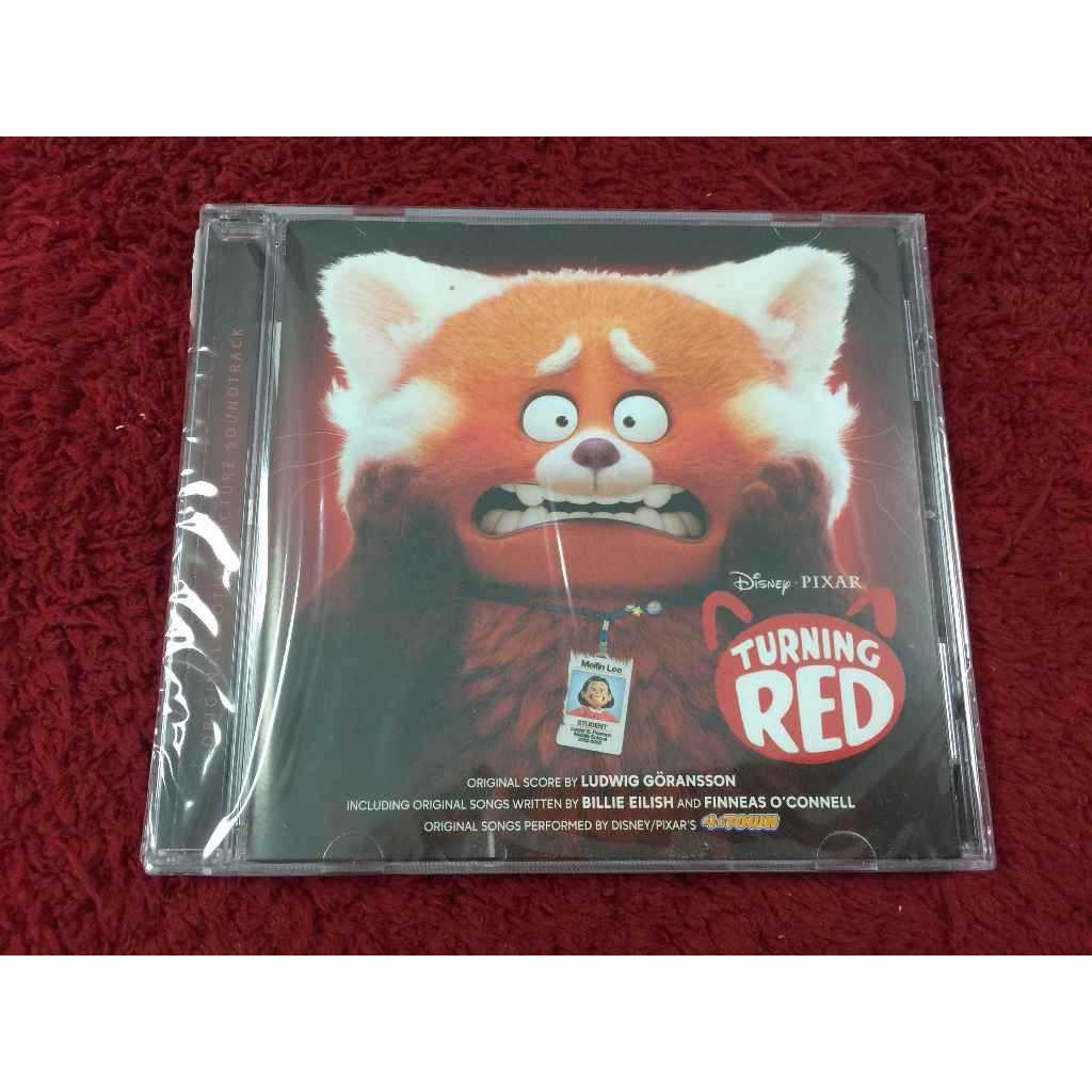 CD ซีดีเพลงสากล Ludwig Goransson, 4 Town - Turning Red สภาพตามรูปปกMaizui