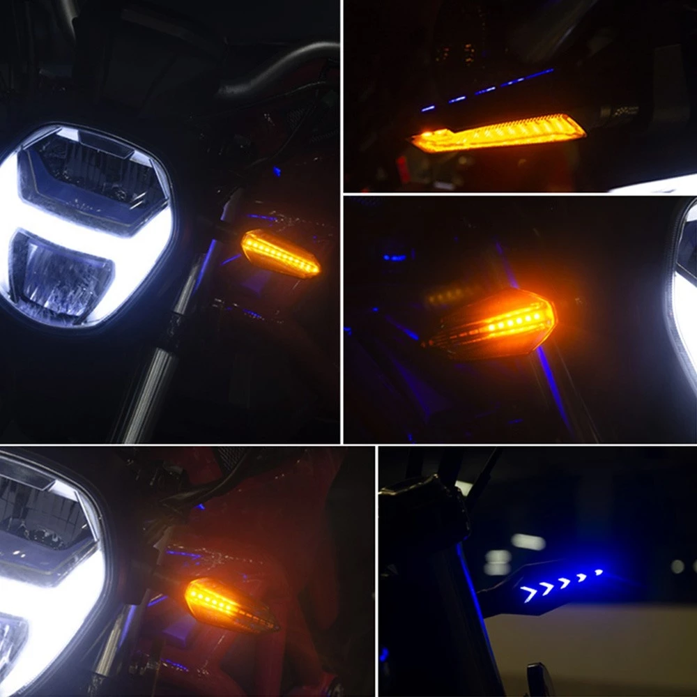 MOTO ไฟเลี้ยวแต่ง LED มอเตอร์ไซค์ คู่หน้าหลัง thumbnail 3