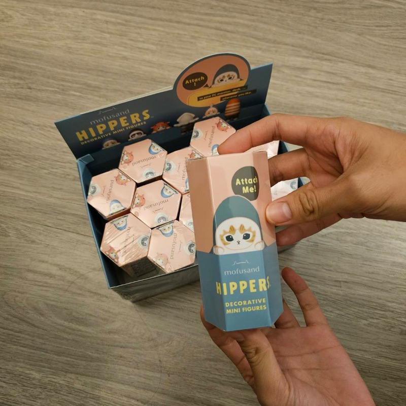 🔥 แท้ 💯 (พร้อมส่ง 🇹🇭) ตัวเกาะโทรศัพท์ Hippers Mofusand × Sonny Angel