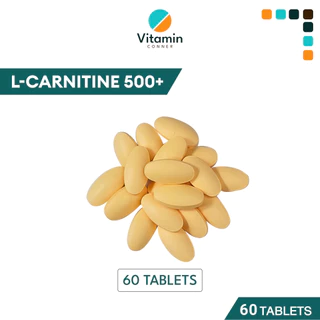Vitamin_Conner อาหารเสริมL-Carnitine 500+L-Arginine60เม็ด เผาผลาญและสร้างกล้ามเนื้อInterCare🔥ของแท้🔥