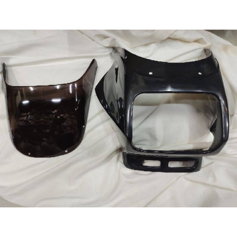 หน้ากาก Rxz Rxz135 พร้อมบังไมล์ สีพื้น หน้ากากใหญ่ เกรด A
