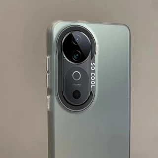 SoCool เคสกันกระแทก ผิวด้าน สำหรับ Vivo V60lite V60 V50 V40 Pro V50Lite เคส หลังแข็ง V40Pro