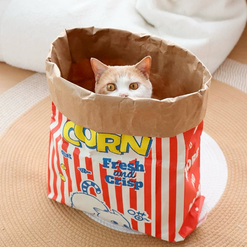 BITE ME ถุงกระดาษป๊อปคอร์น