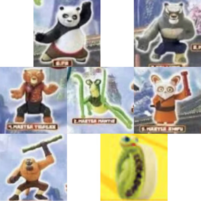 Happy meal Mcdonald’s Mc แฮปปี้มีล แมคโดนัลด์ king fu panda