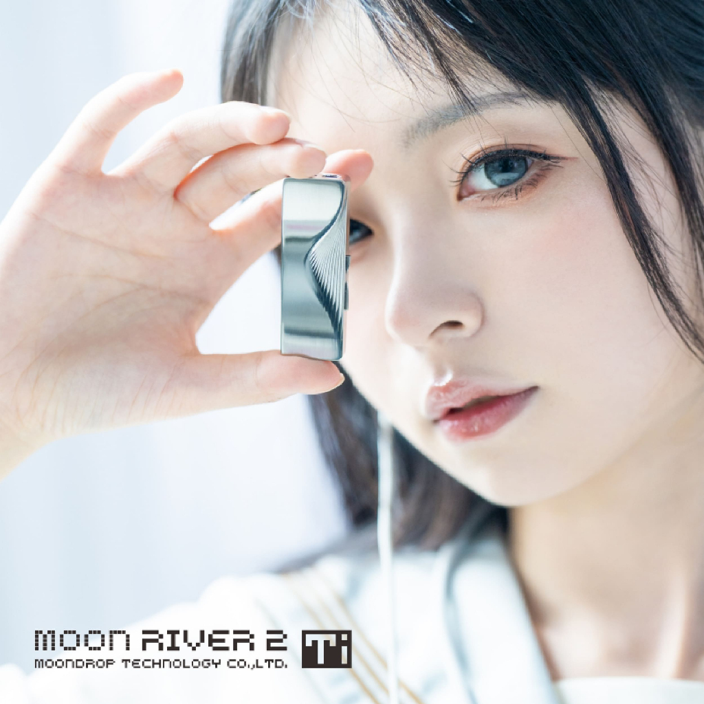 MoonDrop Moonriver 2 TI Portable USB DAC/Amp Silver แอมป์พกพา