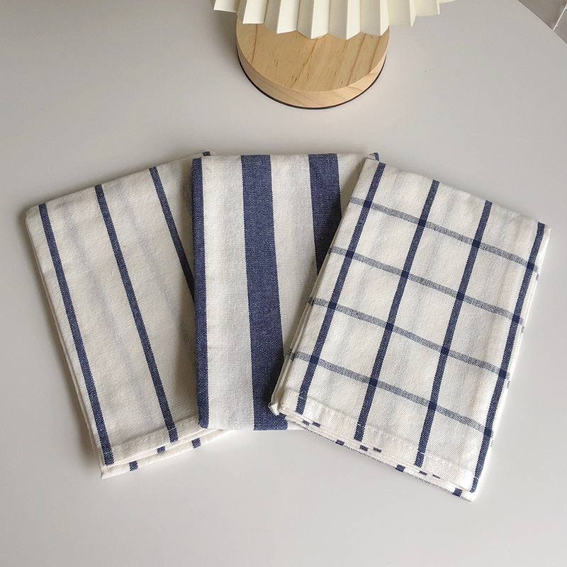 พร้อมส่ง ผ้ารองจาน ผ้าเช็ดอเนกประสงค์ ลายมินิมอล ขนาด 40*60 ซม.