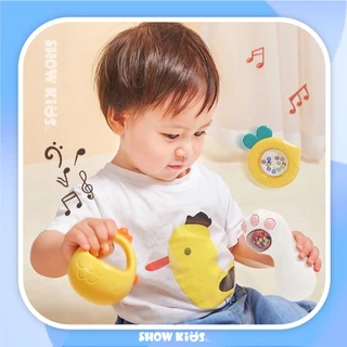 ยางกัดเด็กชุด10ชิ้น ของเล่นยางกัด ยางกัดของเด็ก ของขวัญเด็ก 3-36 เดือน Newborn Gift Teether Rattle