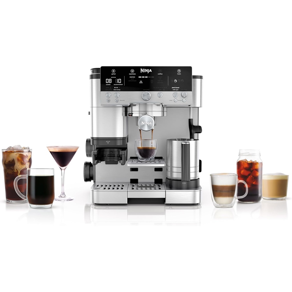 Ninja Luxe Coffee Maker เครื่องชงกาแฟอัตโนมัติ (Espresso+Cold brew+Filter) ครบจบในเครื่องเดียว Essen
