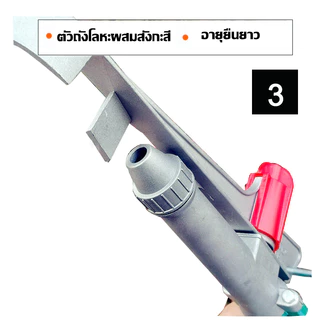 สปริงเกอร์บิ๊กกัน สปริงเกอร์อลูมิเนียม 2นิ้ว ยิงไกล ฉีดไกล พร้อมขาตั้ง 1.5 เมตร สปริงเกอร์บิ๊กกัน