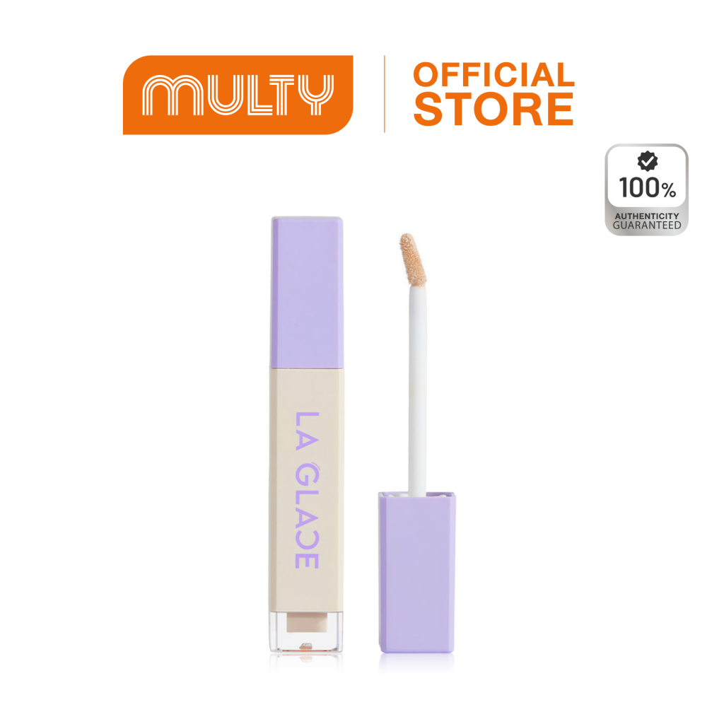La Glace-Ideal Airy Skin Concealer 6g. ลากลาส คอลซีลเลอร์เนื้อเซรั่ม