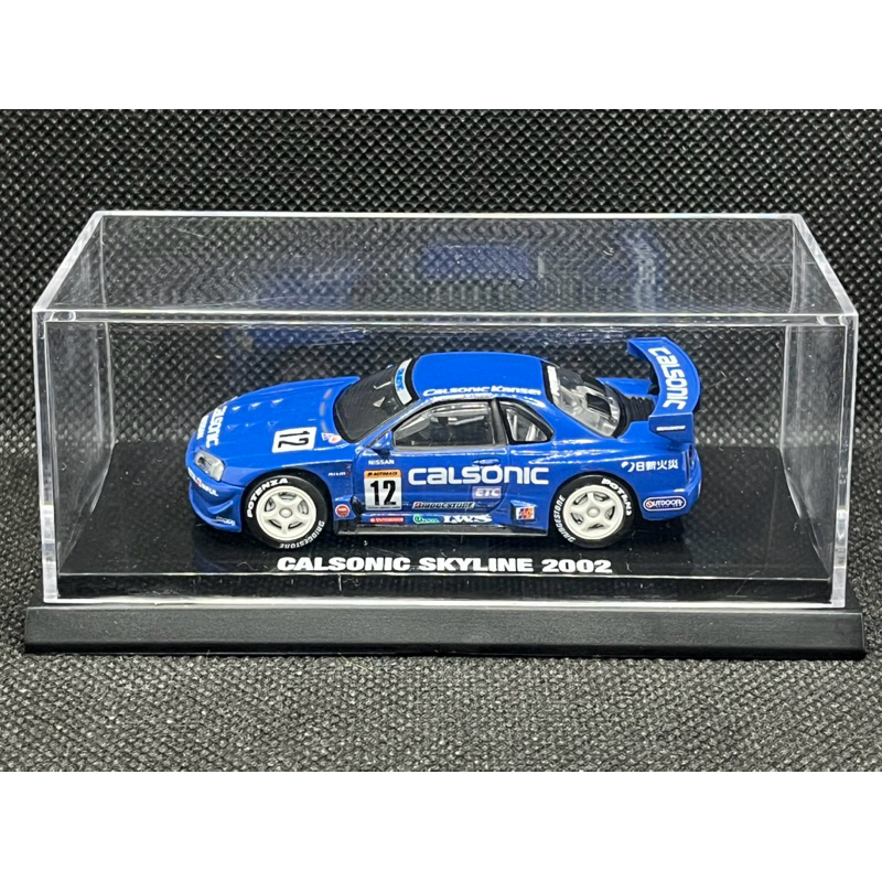 Nissan Skyline GTR R34 CALSONIC 1/64 Kyosho