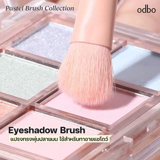 ODBO PASTEL BRUSH COLLECTION OD8058 เซ็ทแปรงแต่งหน้าพาสเทล แถมฟรีกระเป๋าใส่แปรง