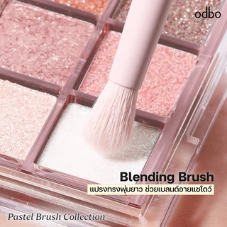 ODBO PASTEL BRUSH COLLECTION OD8058 เซ็ทแปรงแต่งหน้าพาสเทล แถมฟรีกระเป๋าใส่แปรง