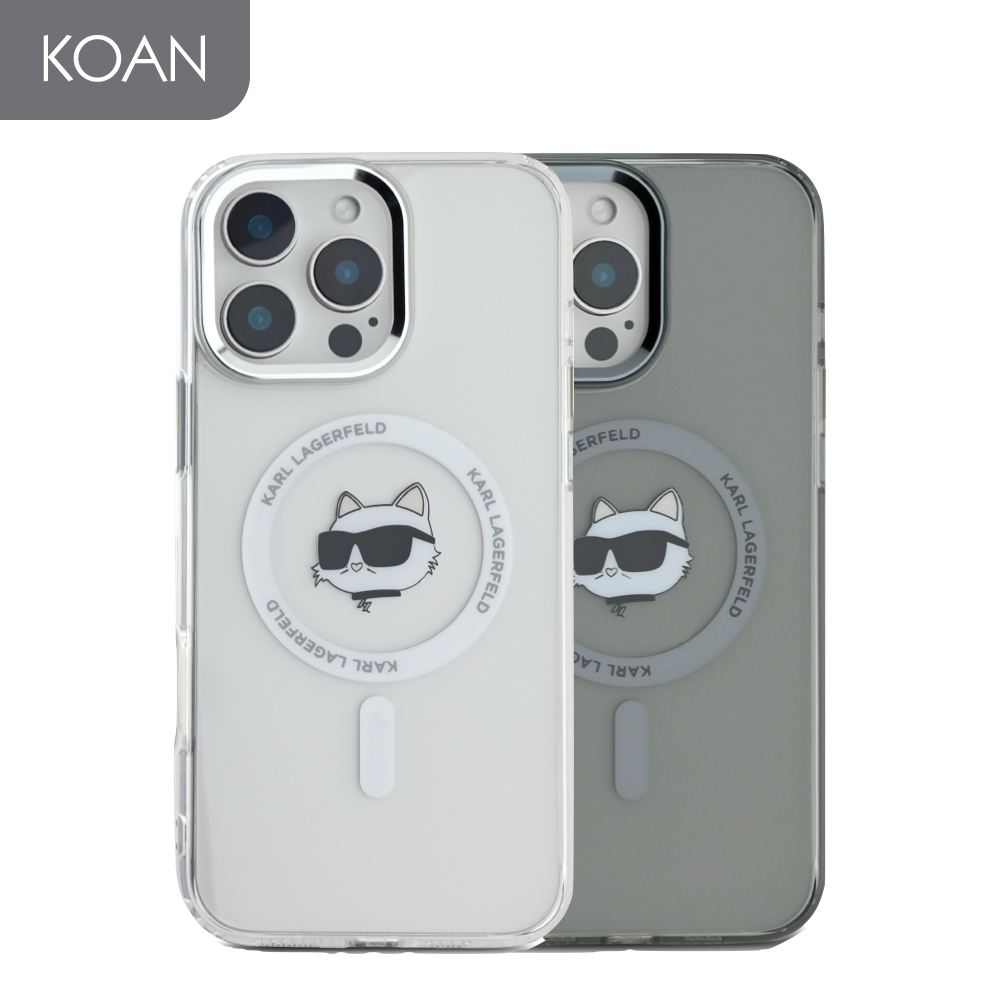 เคสมือถือ KARL Choupette Head M@g Case for iP 16 / 16 Plus / 16 Pro / 16 Pro Max