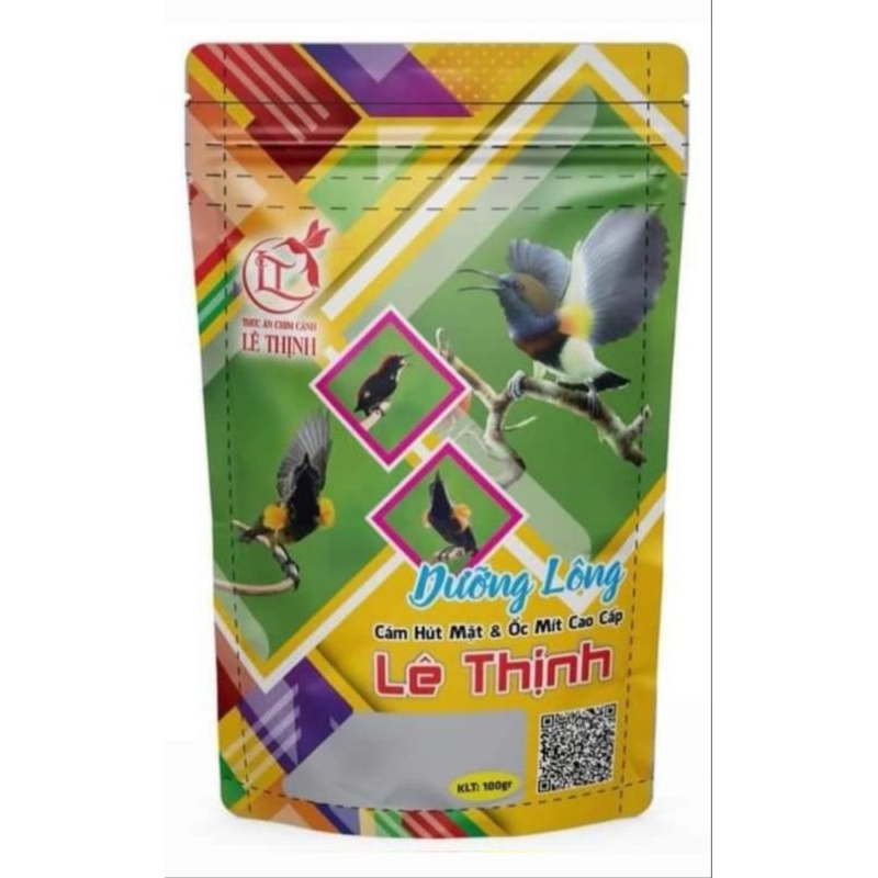 อาหารนกกินปลี Lethinh เกรดพรีเมี่ยม สูตรเสริมสร้าง และบำรุงขน