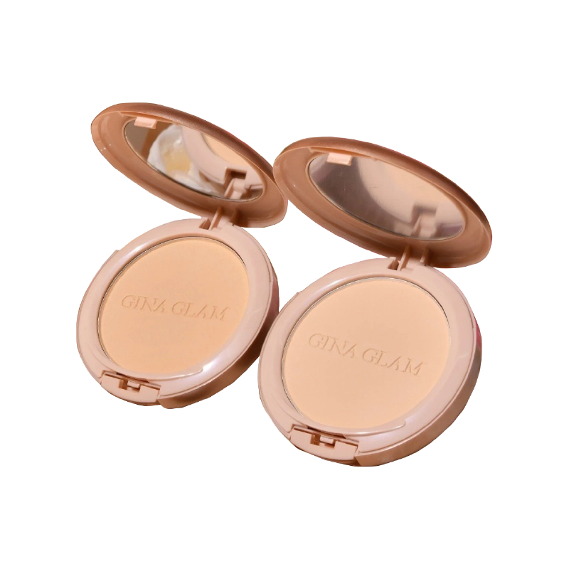 G58 Gina Glam Matte Natural Oil Control Press Powder จีน่า แกรม แป้งพัฟ แมทท์ เนเชอรัล เนื้อแมท กันน้ำ 11g