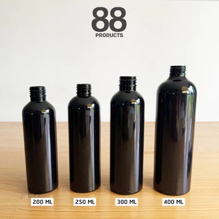 ขวดฟ๊อกกี้สีดำ ขวดสเปรย์สีดำ ขวดPET 200/250/300/400/500ml. พร้อมจัดส่งจากกรุงเทพ 88 PRODUCTS