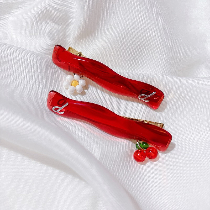 peachypine | กิ๊บติดชื่อ พร้อมจี้ห้อย น่ารักปุ๊กปิ๊ก เลือกแบบได้