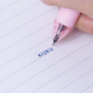 ปากกา ปากกาเจล 0.5mm Kioku หมึกน้ำเงิน รุ่น KK616 คละสีด้าม (จำนวน 1 ด้าม)