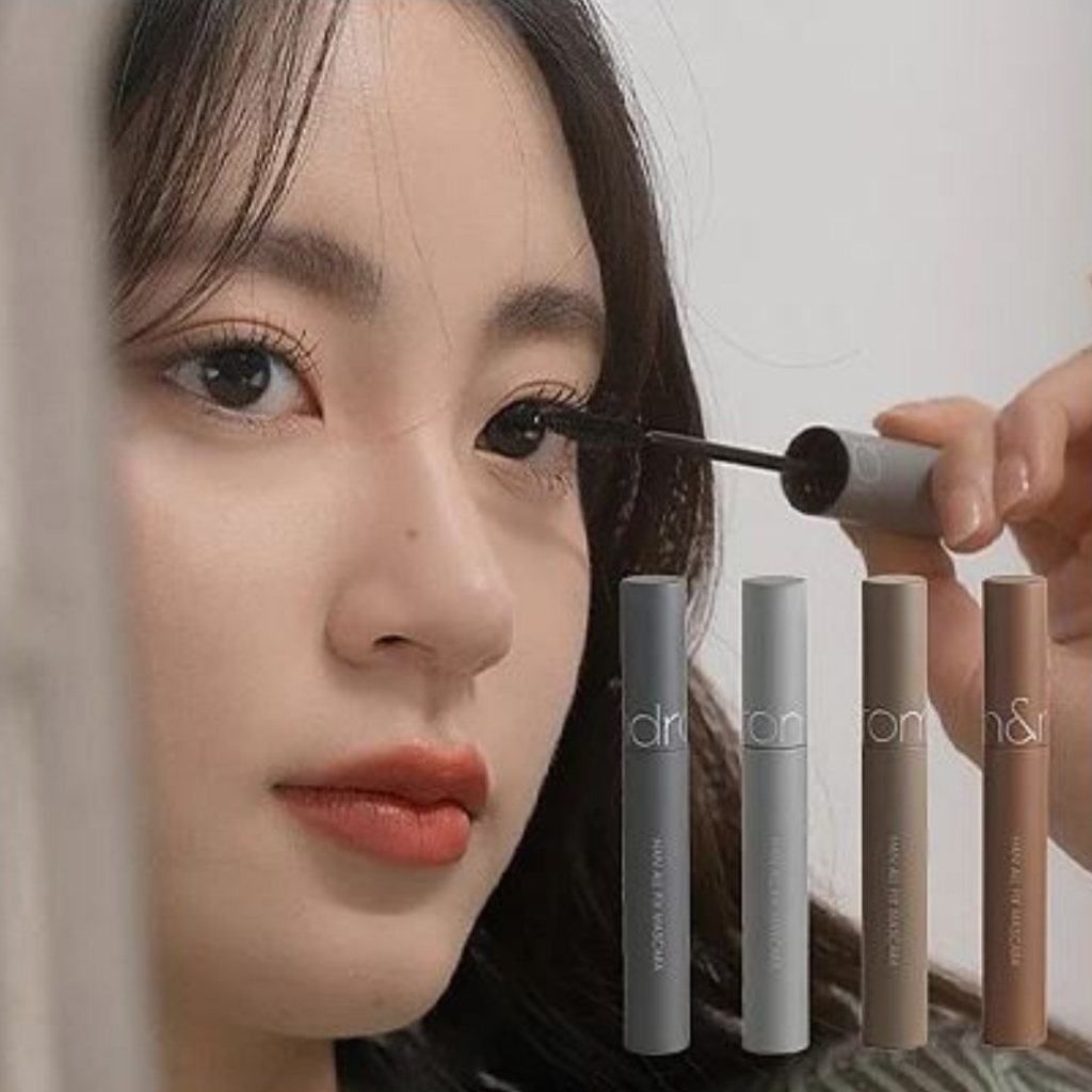 ( แท้ / พร้อมส่ง )r.o.m.&nd HAN ALL FIX MASCARA 7g. มาสคาร่ากันน้ำ ติดทนตลอดทั้งวัน