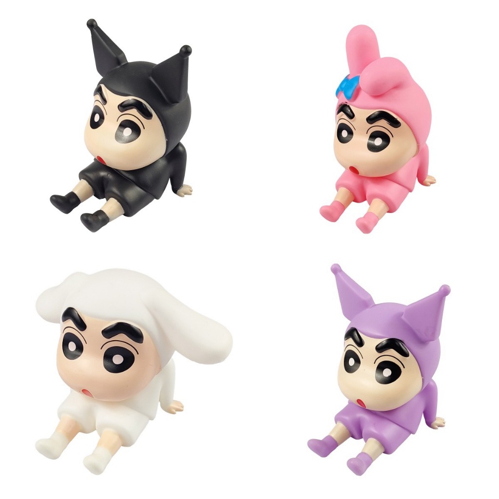 【จัดส่งจากกรุงเทพฯ】เครยอนชินจัง + ที่วางมือถือ Sanrio แบบตั้งโต๊ะ น่ารักๆ รูปแบบใหม่