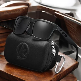KDEAM BLACK แว่นกันแดด Polarized ป้องกัน UV400 สำหรับการเดินทาง ขับรถ และกิจกรรมกลางแจ้ง จัดส่งไทย