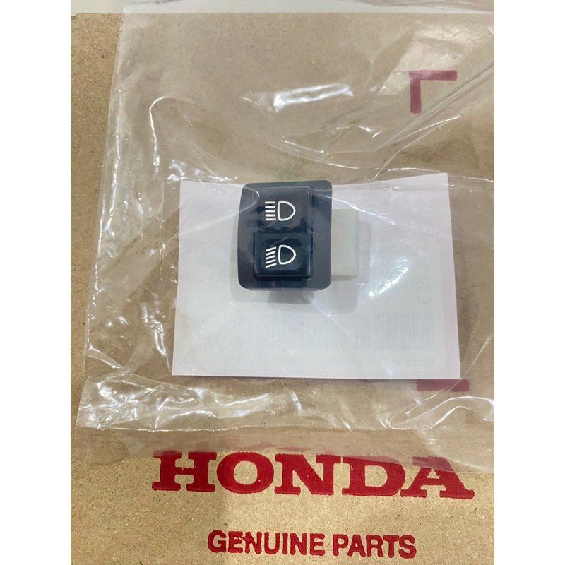 สวิทช์ไฟสูง-ต่ำ สีดำ เวฟ 125 R,S แท้เบิกศูนย์ ( รหัสสินค้า 35170-KPH-651)