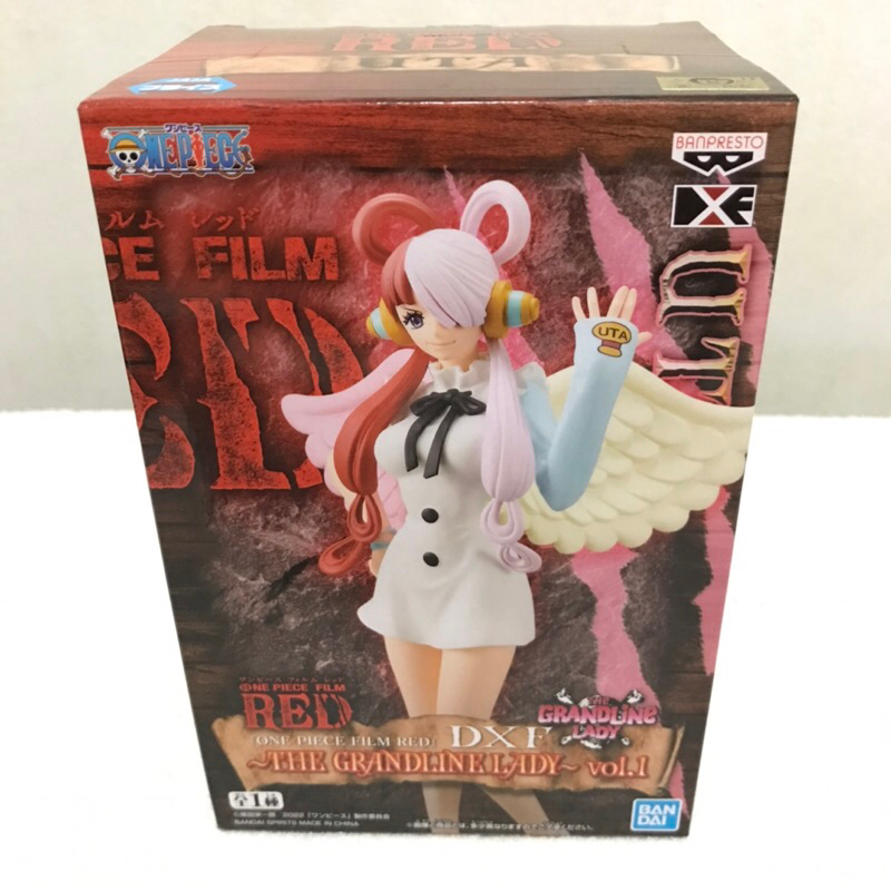 แมวทอง DXF Uta ONE PIECE FILM RED The Grandline Lady Vol. 1 Lot. JP โมเดลวันพีช อูตะ