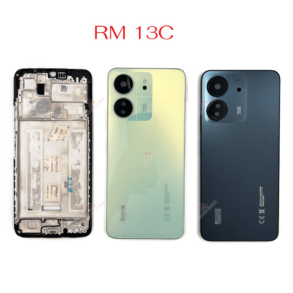 บอดี้ RM 13C สำหรับ Redmi 13C อะไหล่บอดี้ ฝาหลัง กรอบข้าง เคสกลาง body