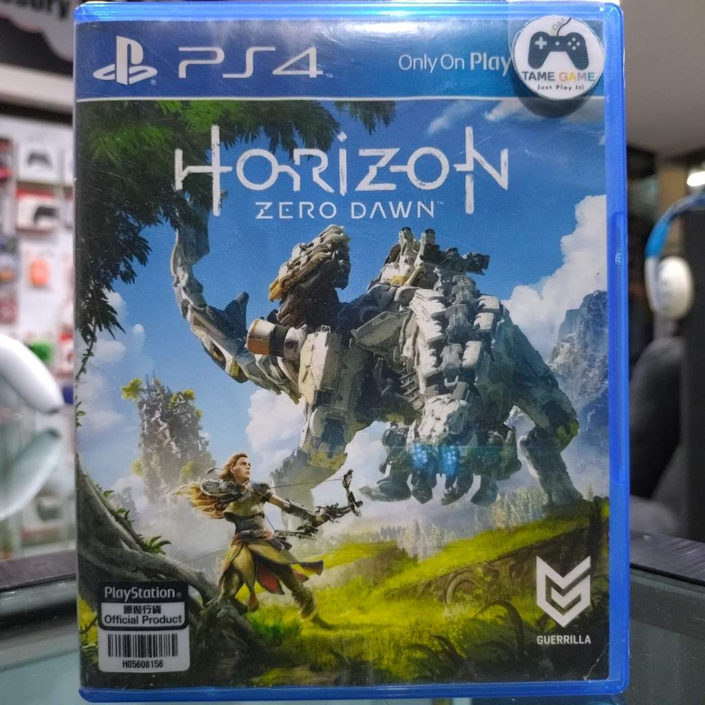 (ภาษาอังกฤษ) มือ2 PS4 Horizon Zero Dawn เกมPS4 แผ่นPs4 มือสอง (เล่นกับ PS5 ได้)