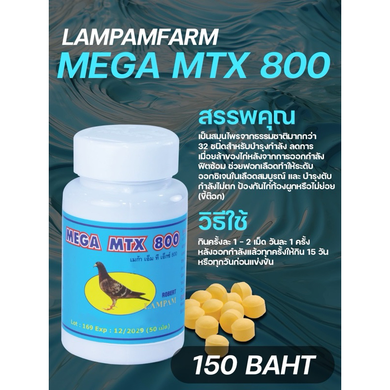 ลำปำ…อาหารสัตว์ปีกเอ็มทีเอ็กซ์800