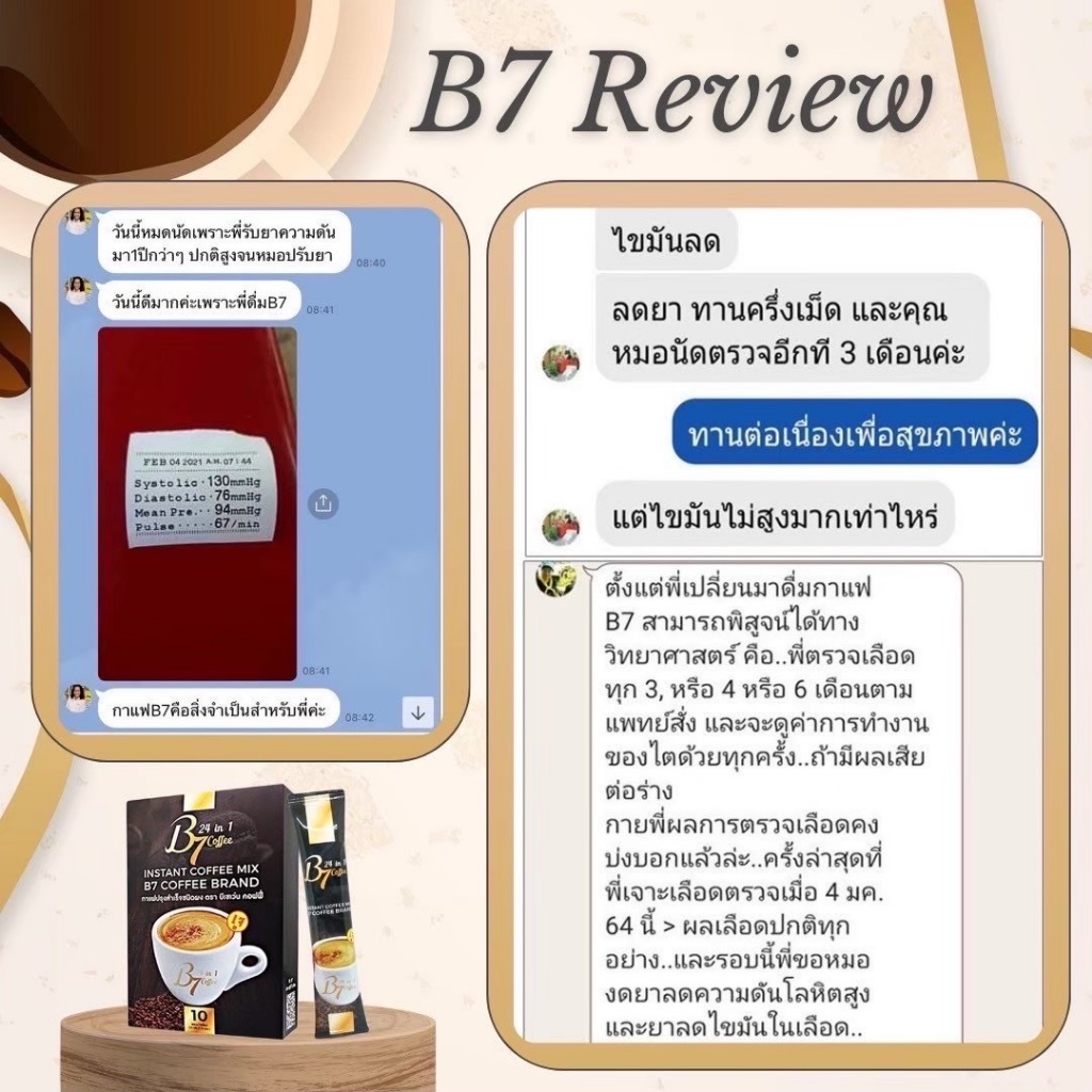 B7 กาแฟสุขภาพ 3กล่องใหญ่ 30ซอง คุ้มสุดๆ 690บาท (ส่งฟรี-เก็บเงินปลายทาง) ราคา ถูกที่สุด ดีลบีเคเค แกลเลอรีภาพที่ 6