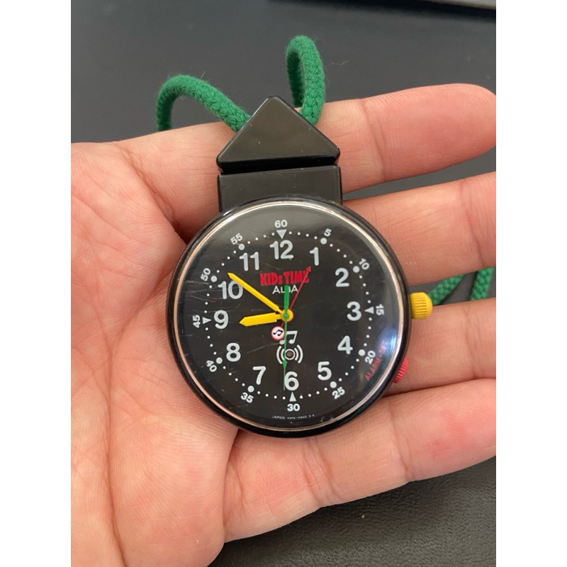 นาฬิกาพก ALBA KID’s TIME ตั้งปลุกได้ ของแท้ มือสอง