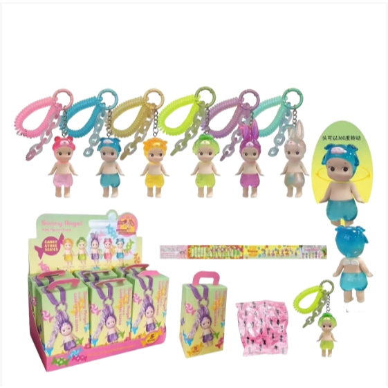 ตุ๊กตาผลไม้ ติดมือถือ เกาะโทรศัพท์ พวงกุญแจ Sonny angel Hippers Fruit & Animal สัตว์ PPG ปิกาจู เจ้าหญิง งานเทียบเกรดA