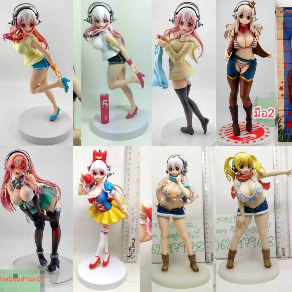 (แท้/มือ2)⭐FuRyu Super Sonico POCHOCO Going out Time,fairy tale Special figure,Snow White โซนิโกะ