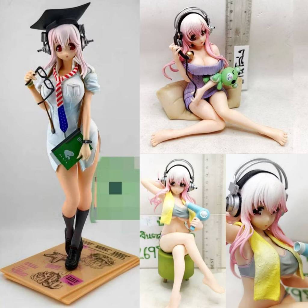 (แท้/มือ2)⭐FURYU SUPER SONICO Special Figure Life Series Ofuroagari NITROPLUS สาวน้อยหูฟัง โซนิโกะ