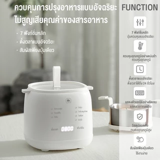 CAMEL เครื่องต้มไข่อัตโนมัติ เครื่องไข่ต้ม Mini egg boiler หม้อต้มไข่ เครื่องนึ่งไข่อเนกประสงค์