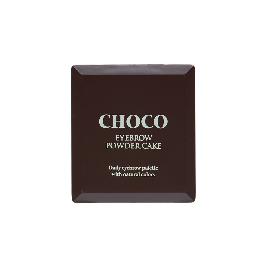 แท้ พร้อมส่ง Skinfood Choco Eyebrow Powder Cake 4g ชุดเขียนคิ้วอัดแข็งสีสวยธรรมชาติ