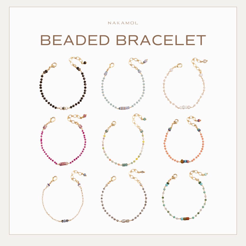 NAKAMOL BEADED BRACELET