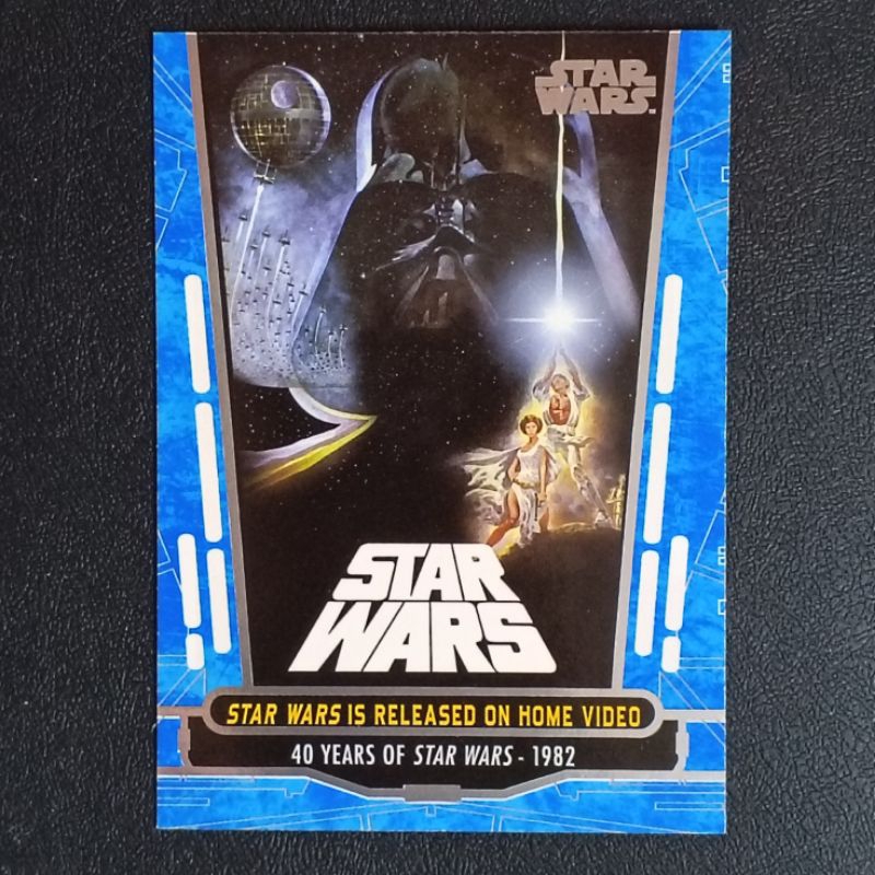 การ์ดสตาร์ วอร์ ฉลองครบรอบ 40 ปี  (BLUE STAR WARS : 40th ANNIVERSARY CARD)