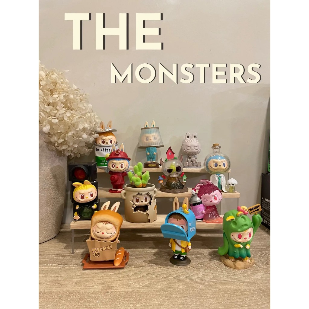 **พร้อมส่งในไทย** จุ่ม Labubu The Monsters Almost Hidden